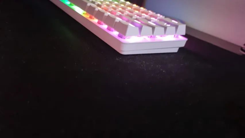 Teclado Optico Hustman mini mercury red - Foto 2