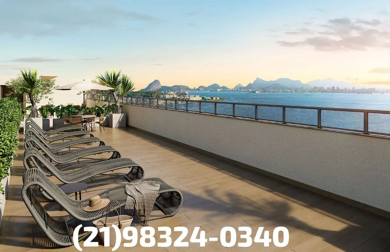  2 quartos, apartamentos em Niterói com preços excelentes de lançamento.