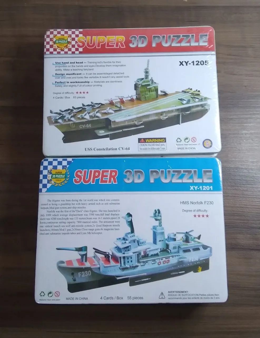 Super 3D Puzzle navios de guerra  - Foto 5