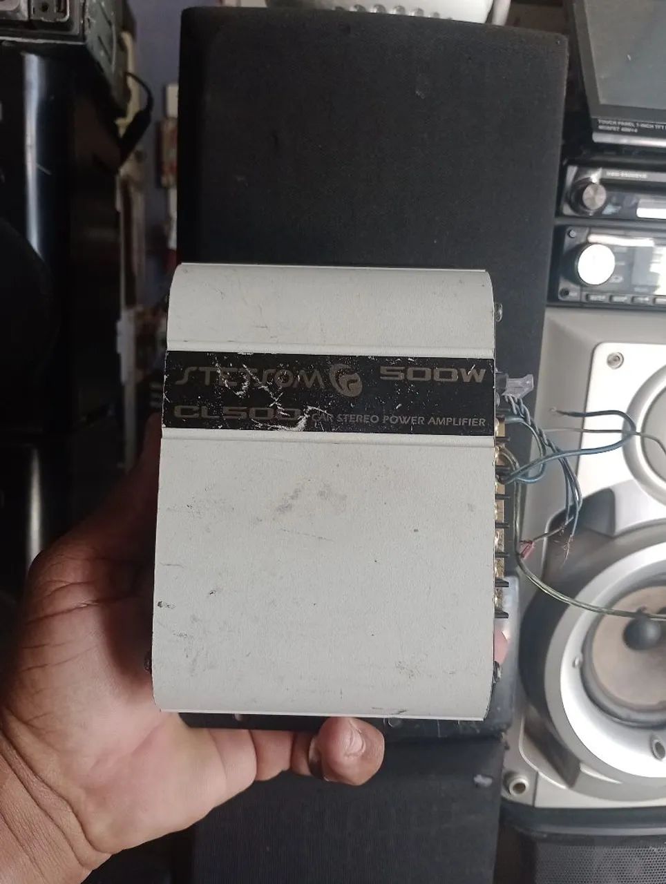 Amplificador de Áudio Stereo 500W