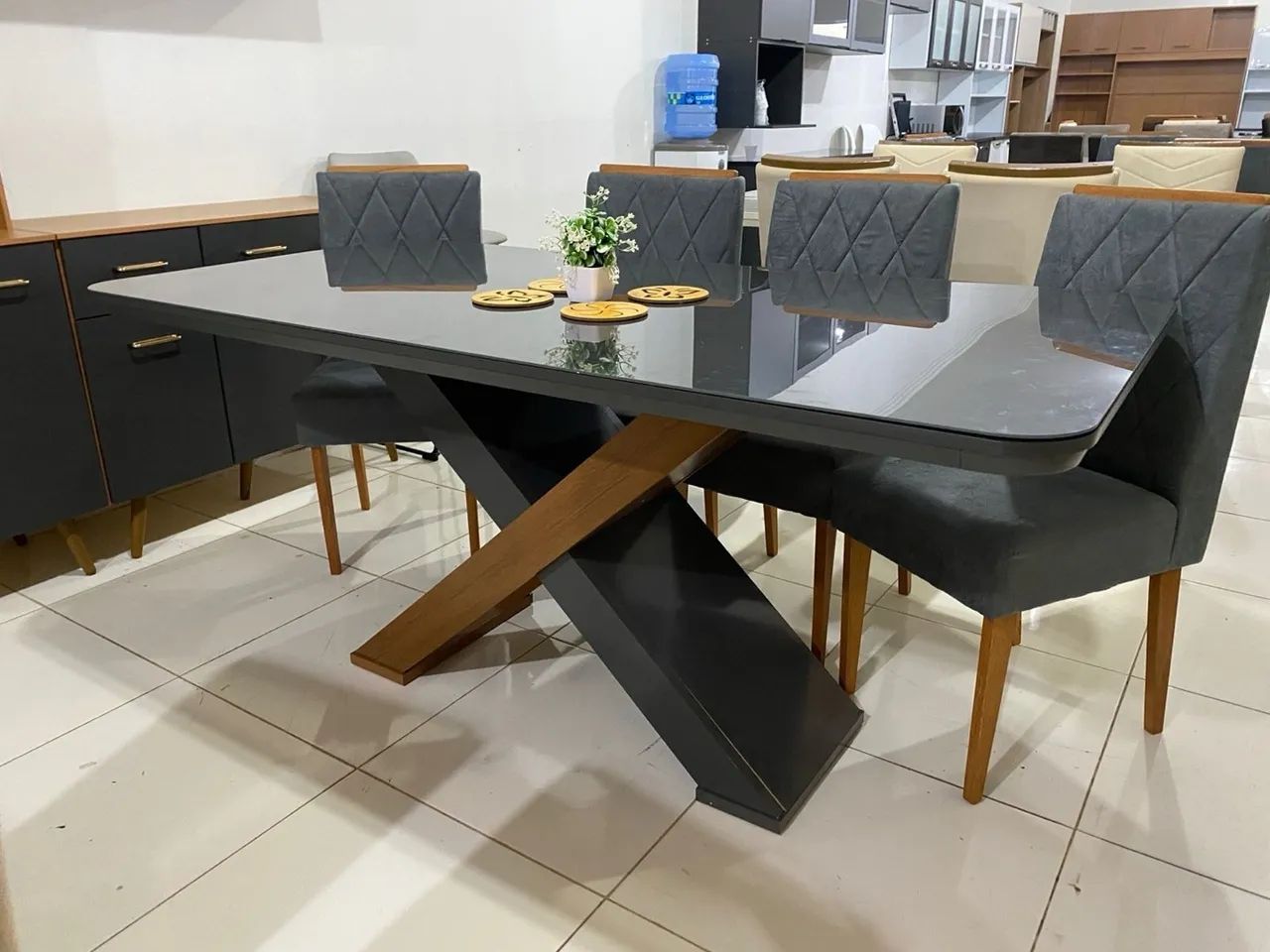 Mesa 6 lugares entrega gratis 