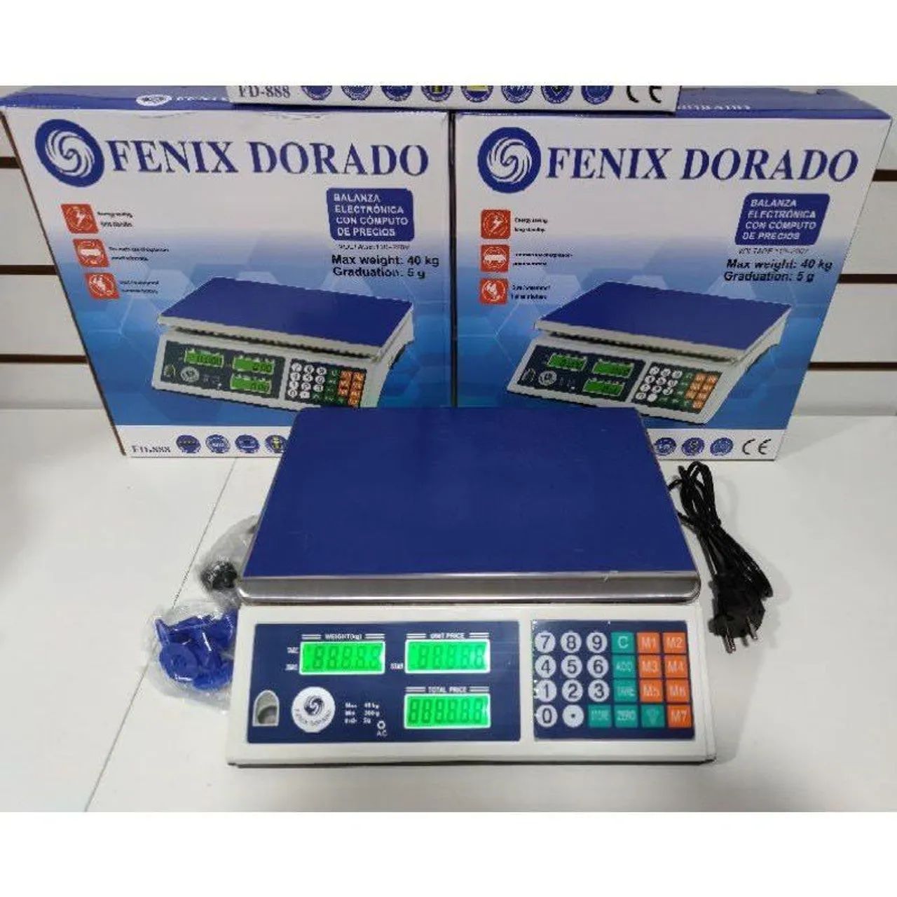 Balança comercial digital de 40 kilos 