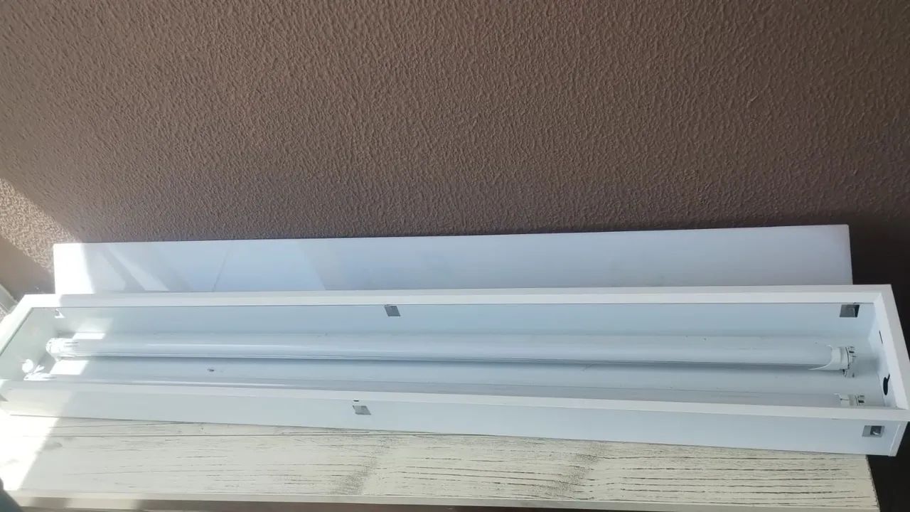 Luminária de Embutir Retangular 1,50x19 com Lâmpadas  (Leia)  - Foto 4