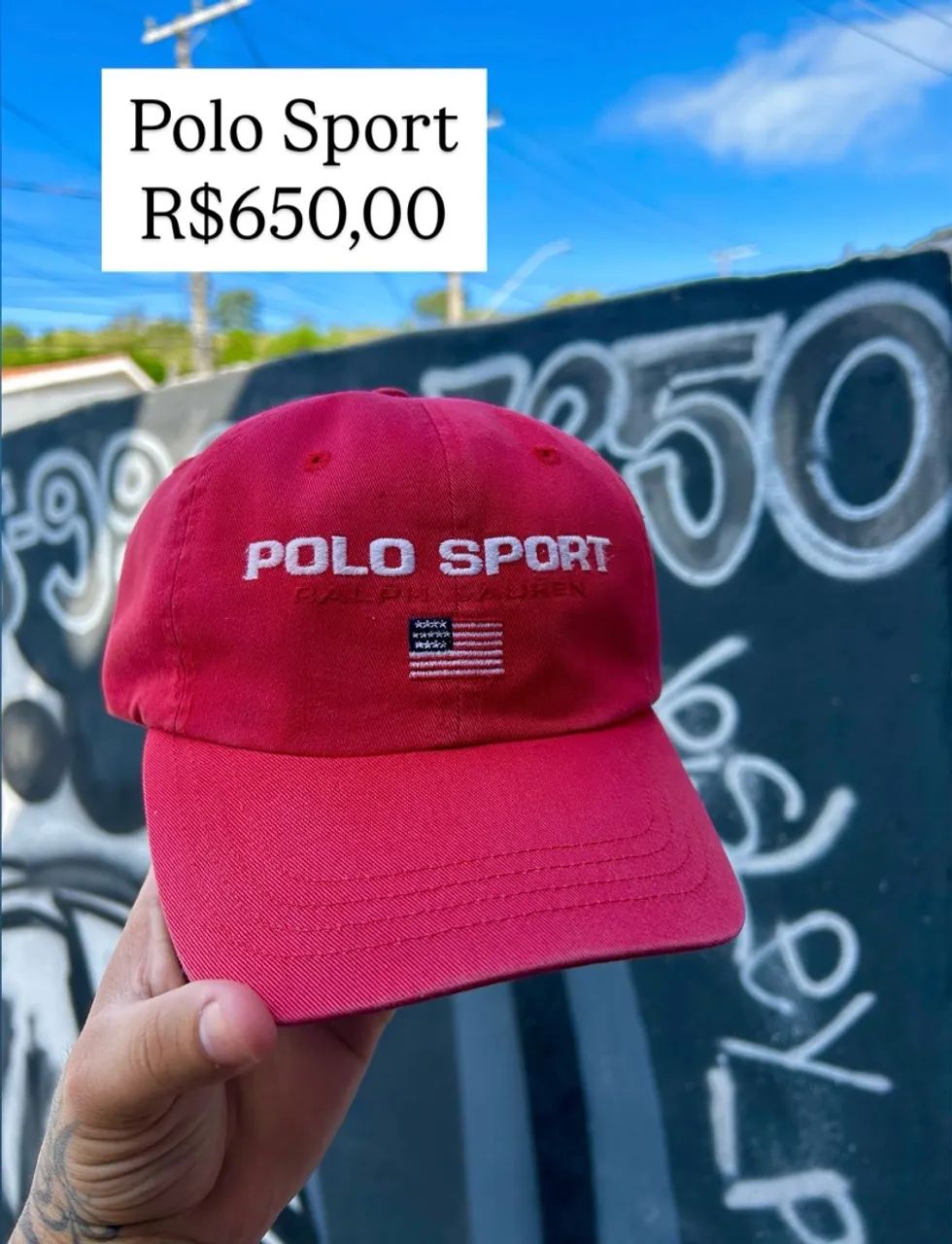 Boné polo Sport 