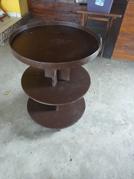 Rack de madeira 3 andares - Foto 2