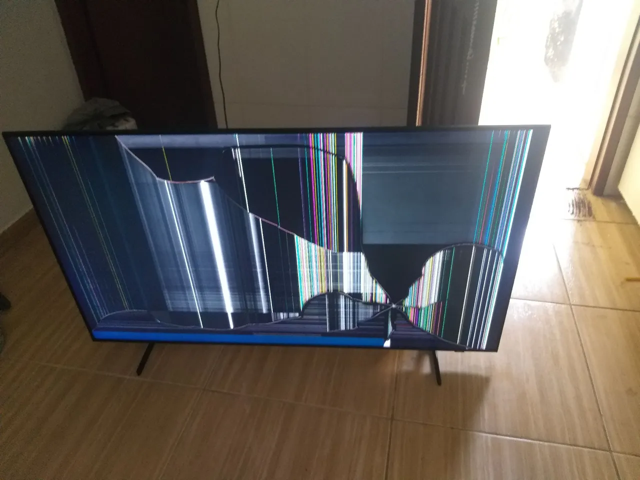 TV Samsung 55 polegadas para peças.