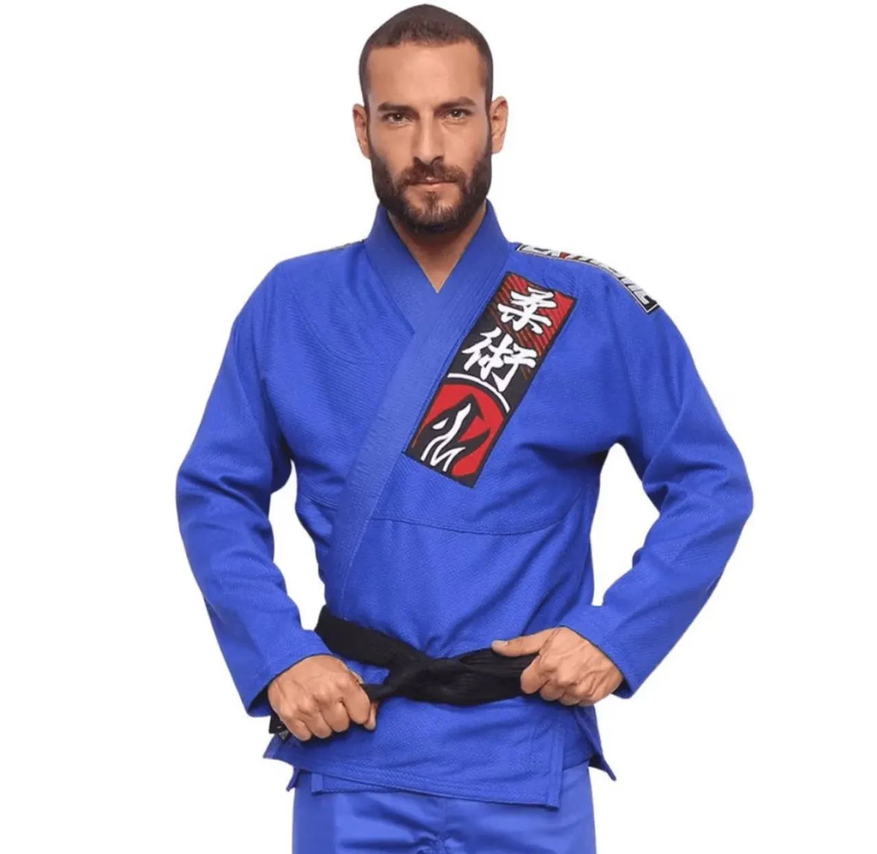 Kimono Jiu-Jitsu Azul - Ideal para treinos e competições