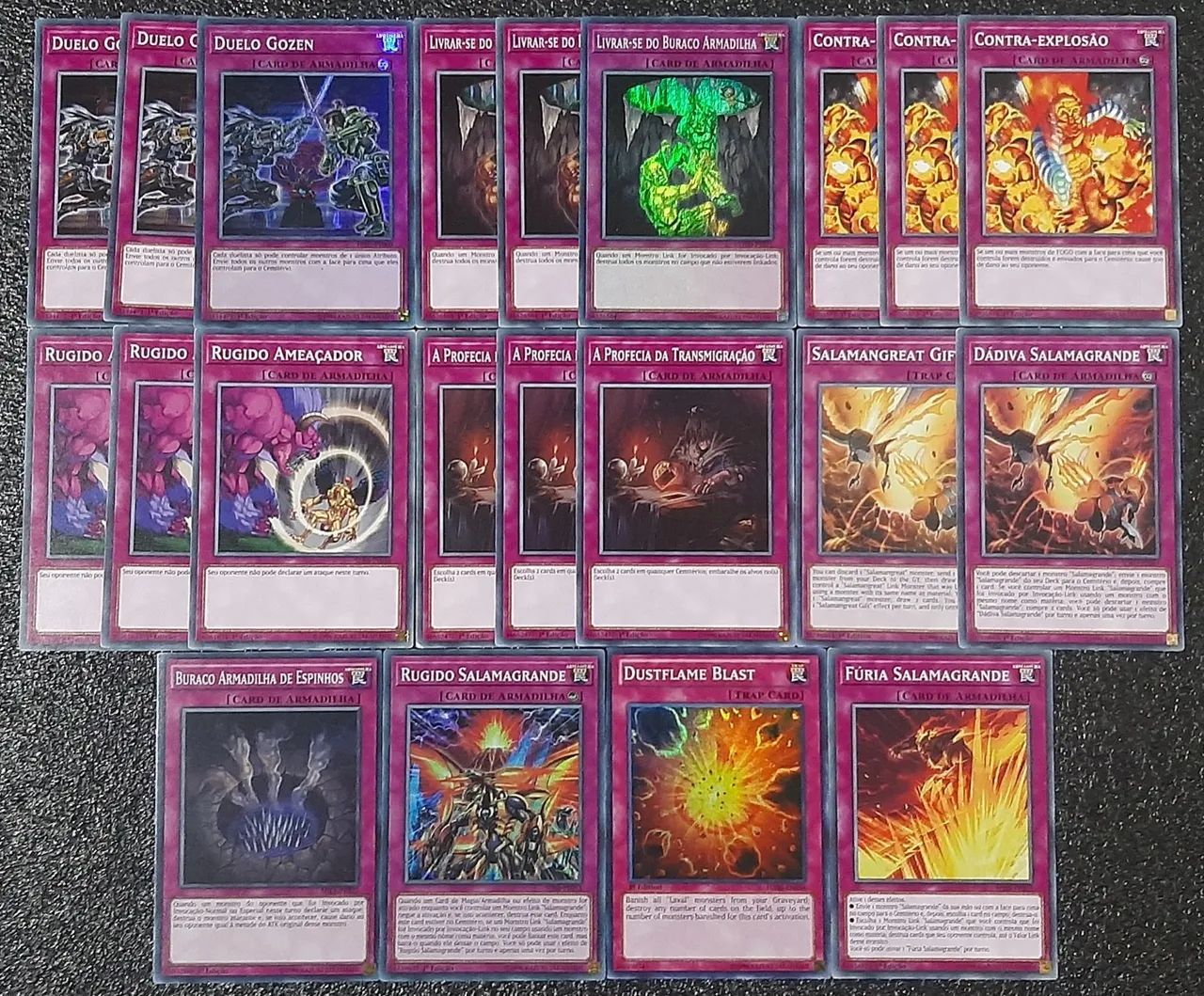 Deck estrutural queima almas cartas originais de yu-gi-oh - Foto 3