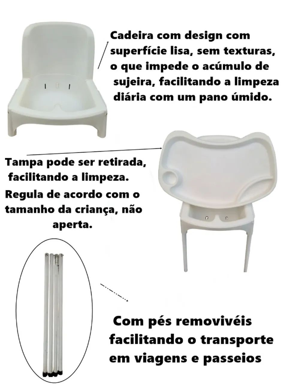 Cadeira de Alimentação Graco - Clássica, Reforçada e Exclusiva! - Foto 3