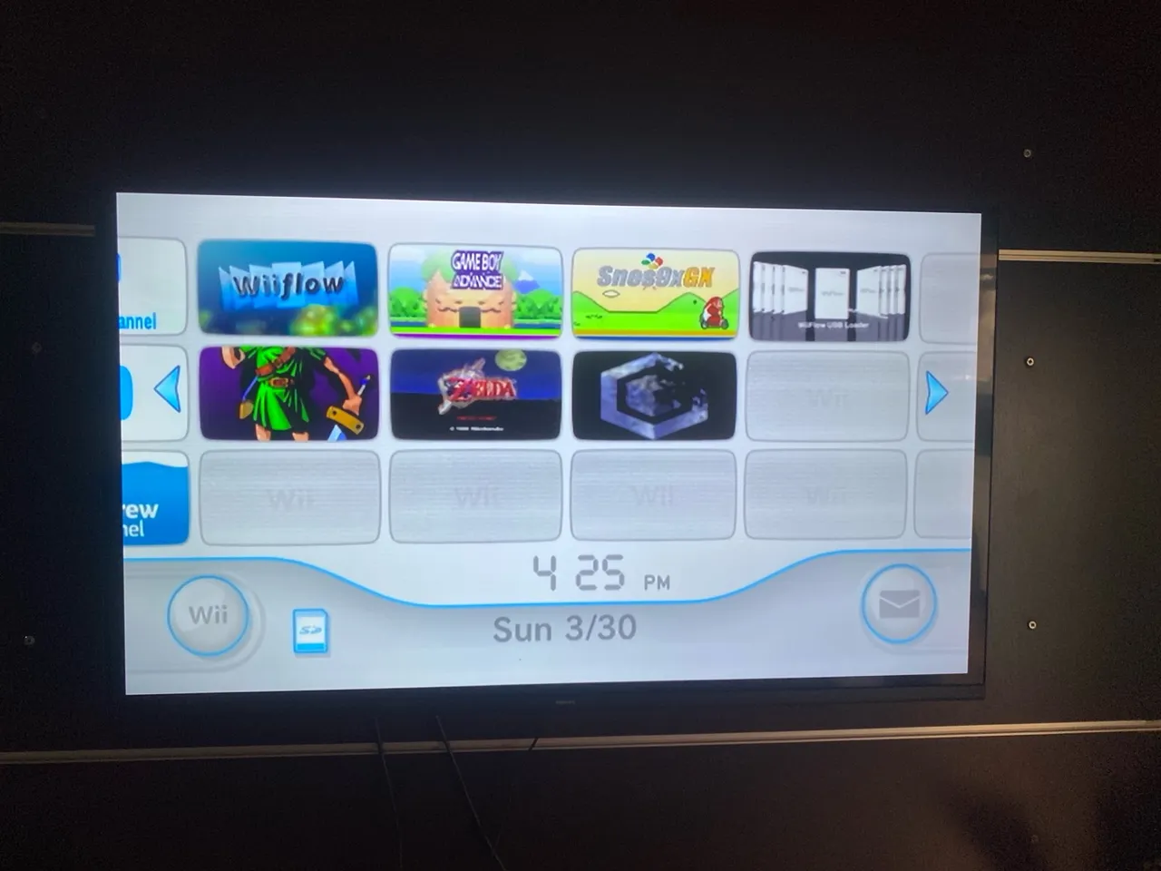 Wii com jogos e emulador