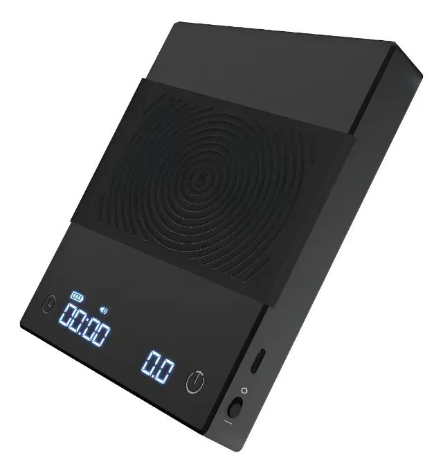 Balança Timemore Basic 2 Coffe Black Mirror Café Preciso Profissional - Foto 4