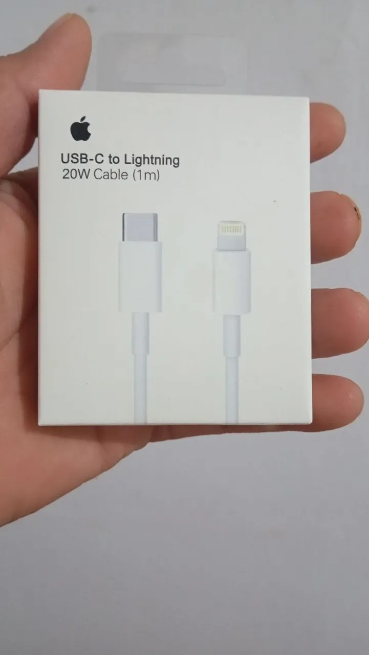 Cabo USB-C para Lightning 20W Apple 1m