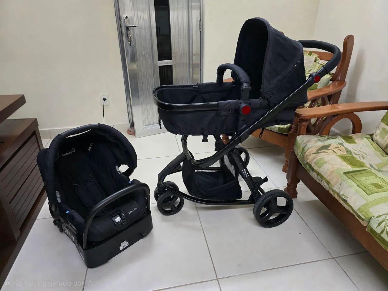 Carrinho de Bebê Safety 1st Mobi - Foto 6