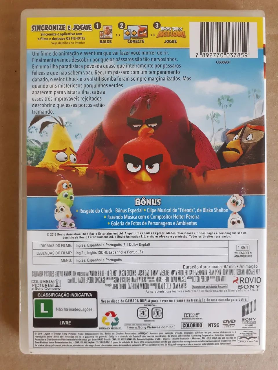 DVDs Angry Birds e Pets - Foto 3