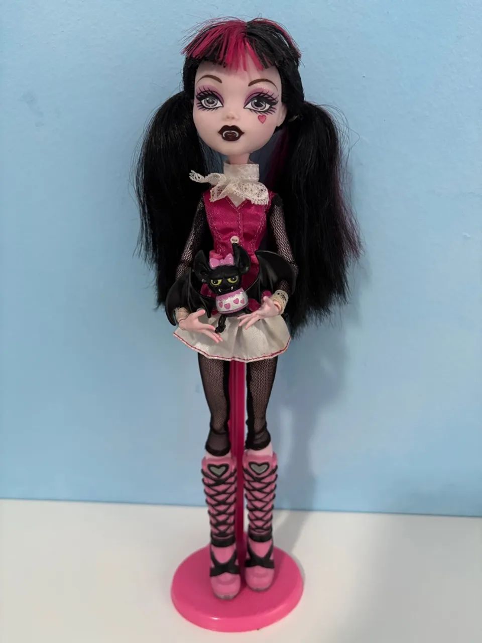 boneca Monster High Draculaura básica wave 1 LEIA A DESCRIÇÃO!