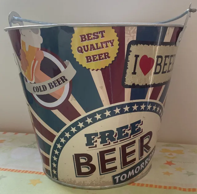 Balde para gelo e bebidas