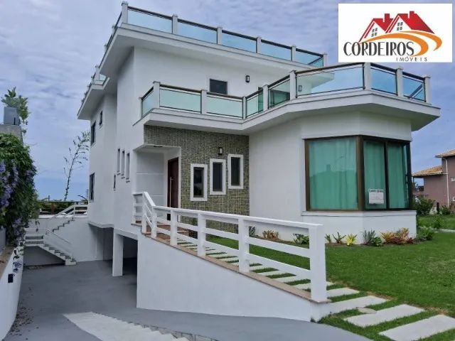 Casa de Alto Padrão Frente Mar - Condomínio Sol Maior - Rio das Ostras/RJ