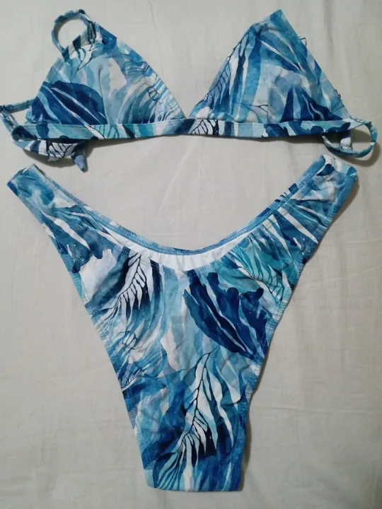 Biquini estampado. Biquini azul , tamanho: G Valor para liquidar. Posso entregar o produto