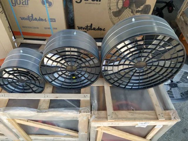 Ventilador Axial Exaustor Industrial Ventisol 30cm 40cm e 50cm 110V e 220V Premium