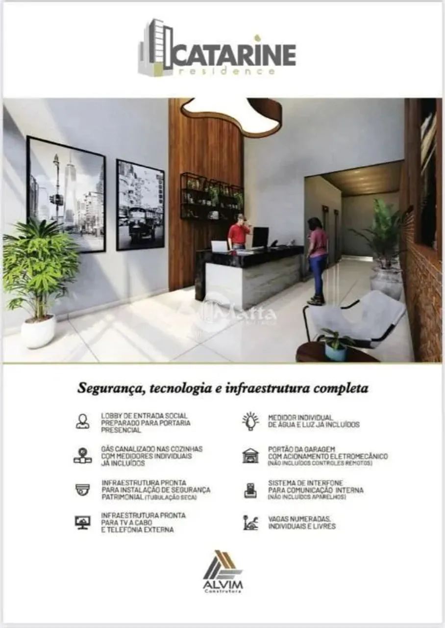 Apartamento 2 quartos - Santa Catarina - Foto 2