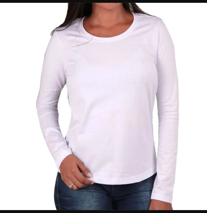 Blusa Feminina de Ribana com Manga Longa
