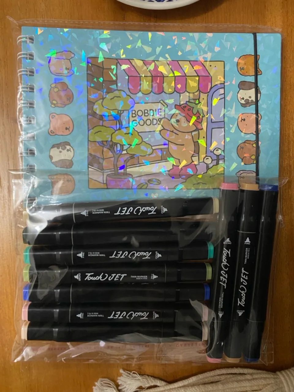 KIT CANETINHAS MAIS LIVRO DO BOBBIE GOODS 
