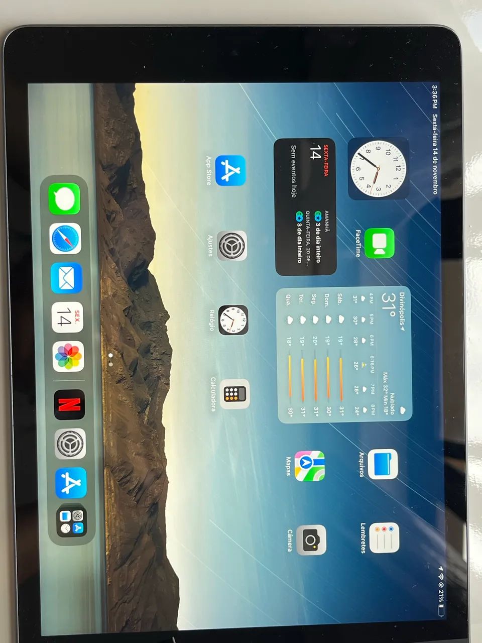 ipad 9ª geração 64gb usado 