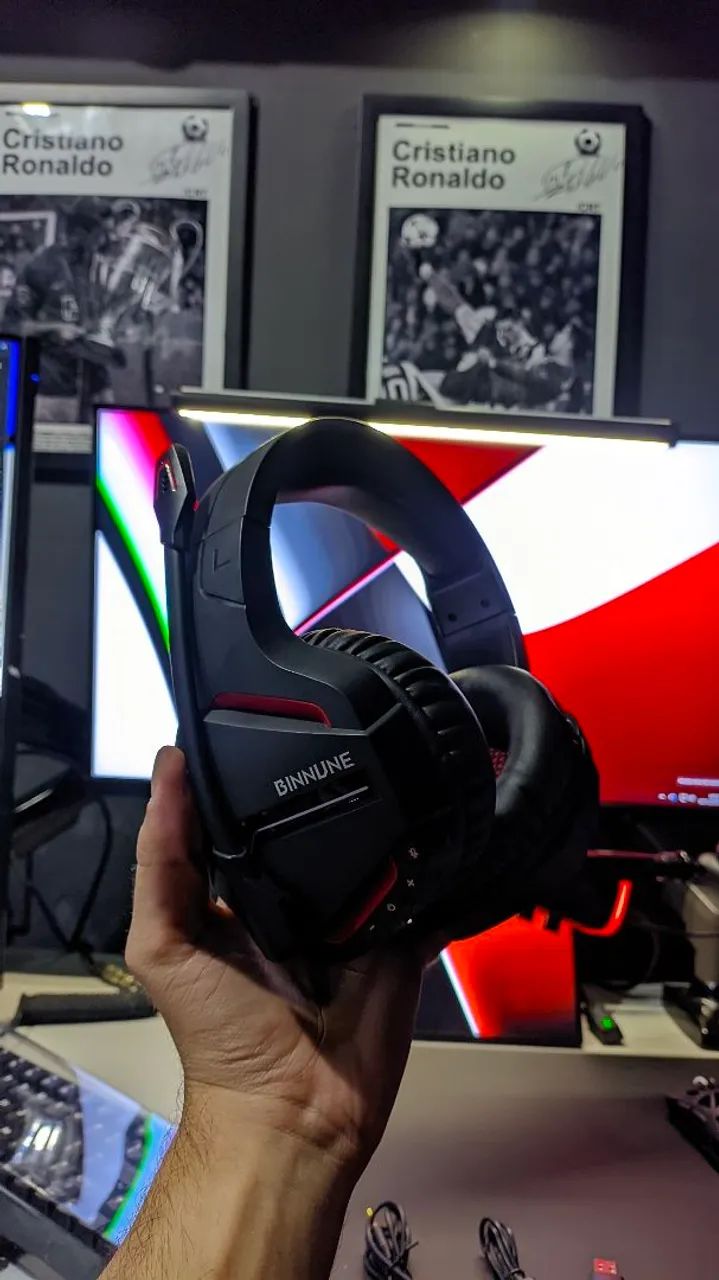 FONE DE OUVIDO SEM FIO BW01 2.4GHZ ( NOVO ) - Foto 2