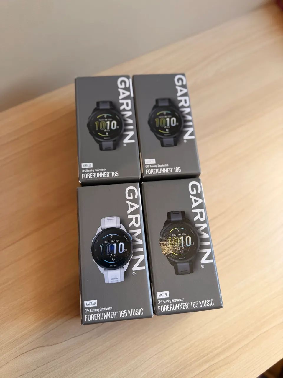 Relógio Garmin Forerunner 165 basic branco  - Foto 2