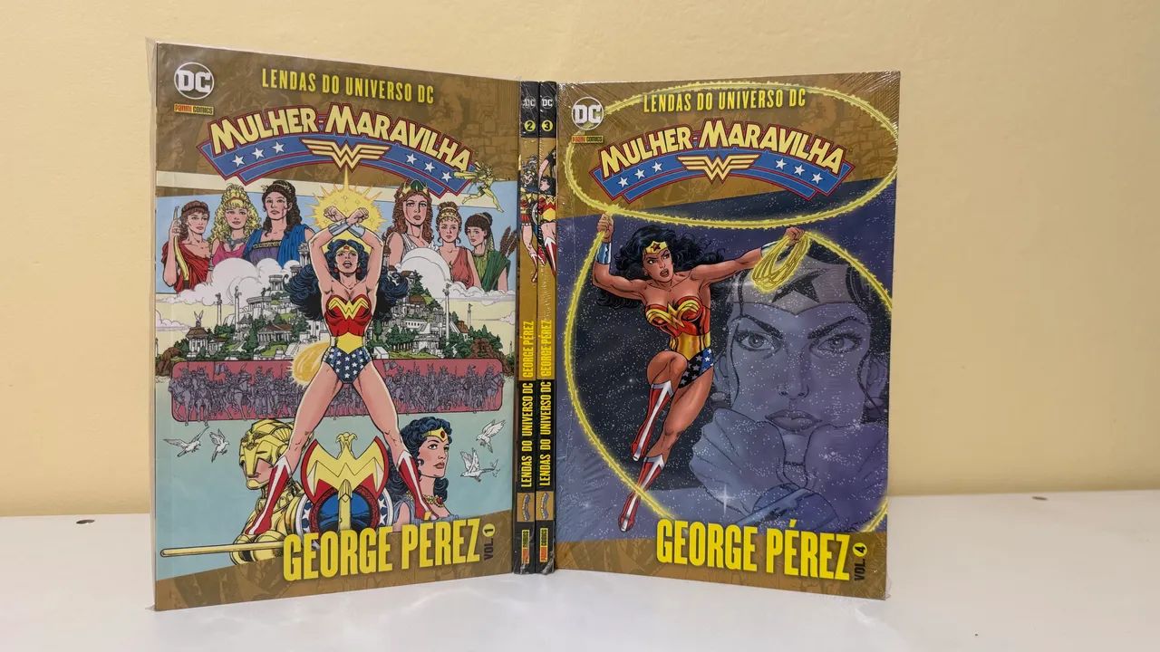 Lendas do Universo DC - Mulher Maravilha - Vol. 1 ao 4