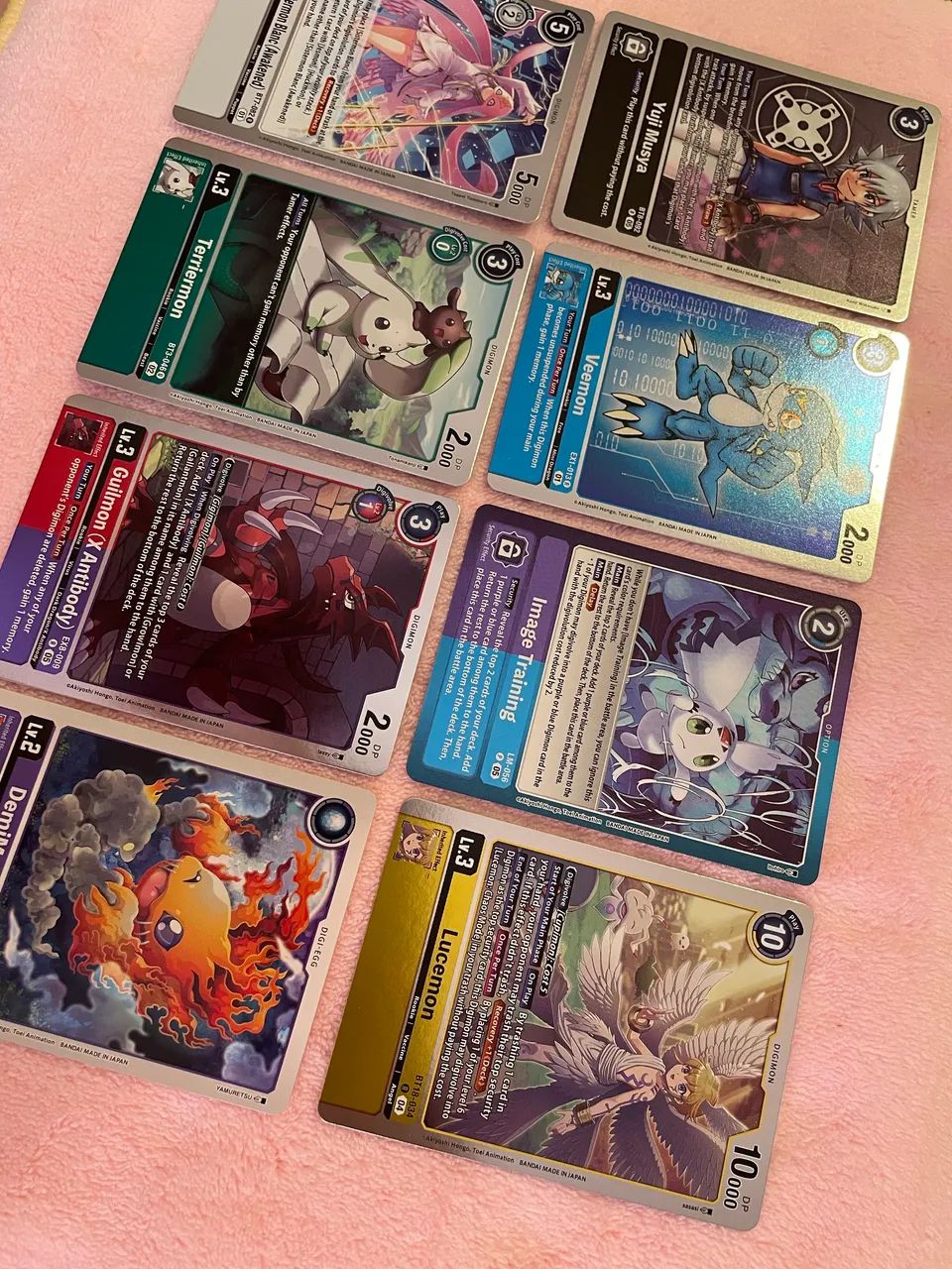 Digimon TCG set com 8 cartas  - Foto 3