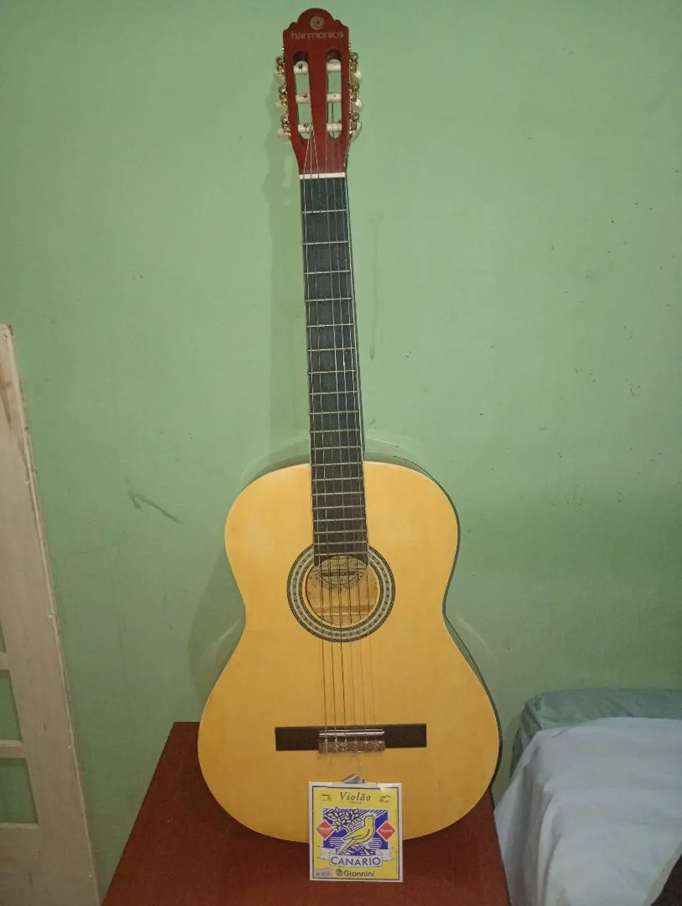Violão Harmonics em perfeito estado. - Foto 2