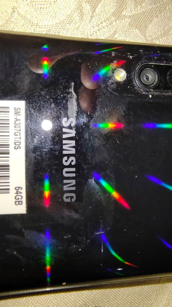 Galaxy A30s com tela queimada - para pegar as partes  - Foto 3