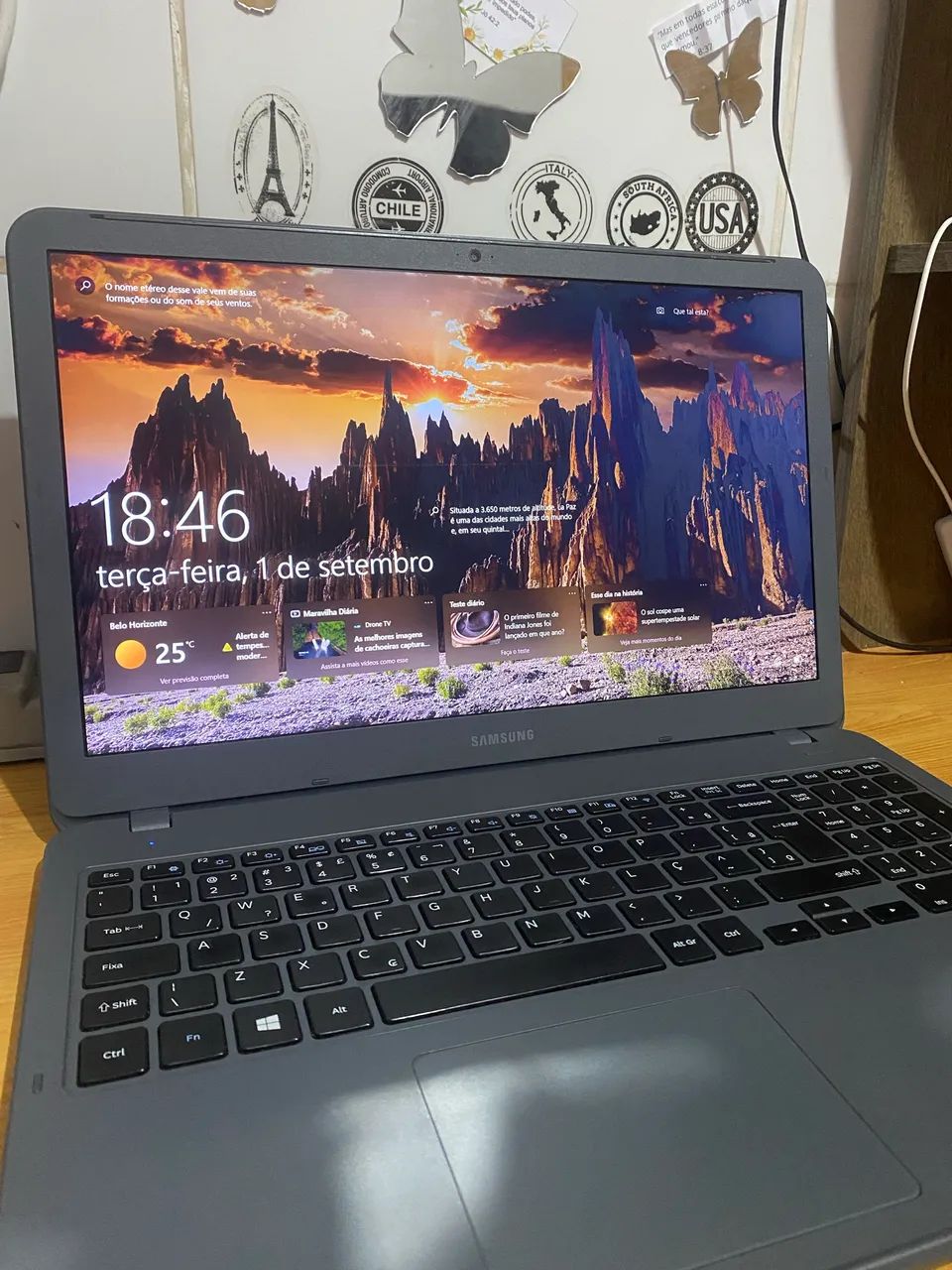 Notebook Samsung E30 com SSD 240gb