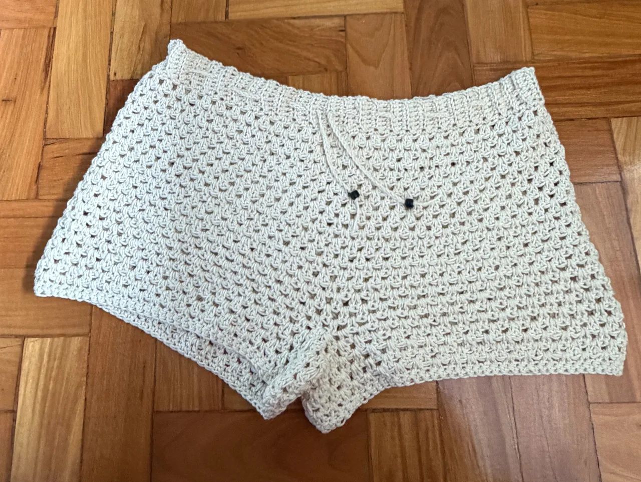 Short de Praia de crochê  - Foto 3