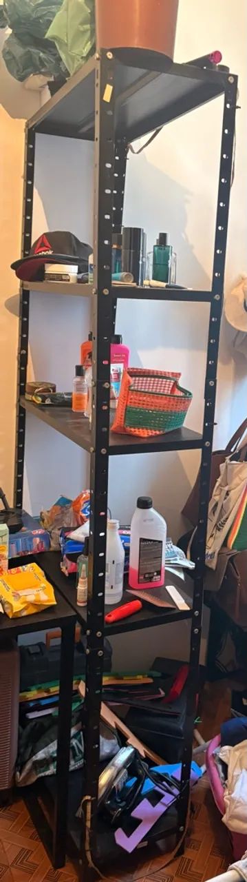 Estante laranja e preta - Foto 3