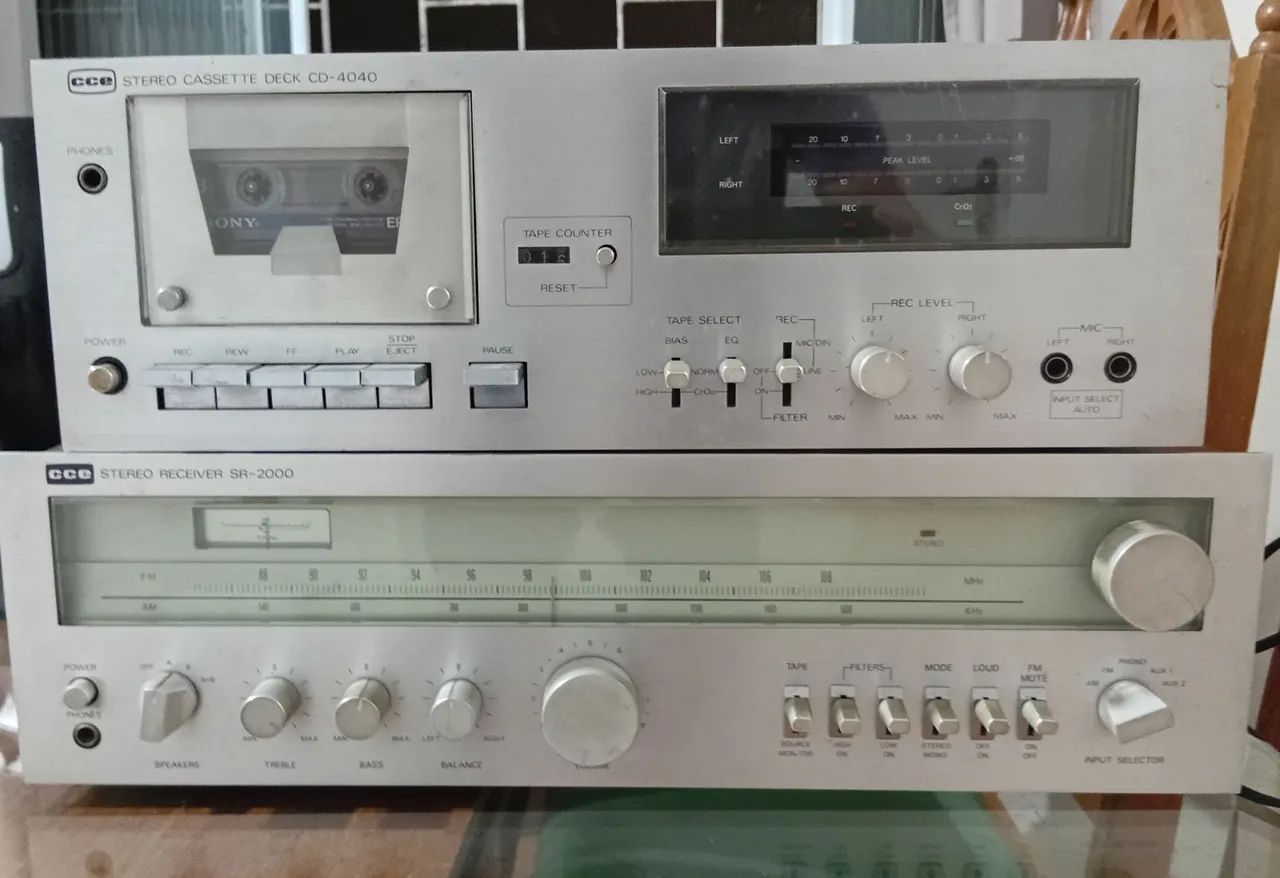 Receiver CCE -SR- 2000 + TEP DECK -CD- 4040