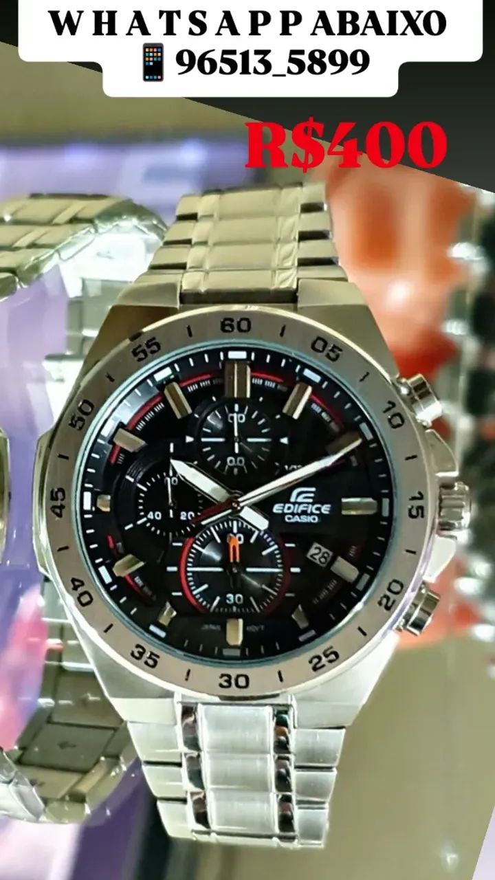 Relógio Casio EDIFICE Original Multifuncional Entregamos 