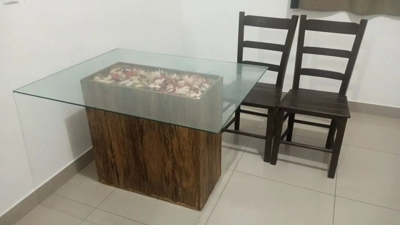 Mesa 4 lugares usada!