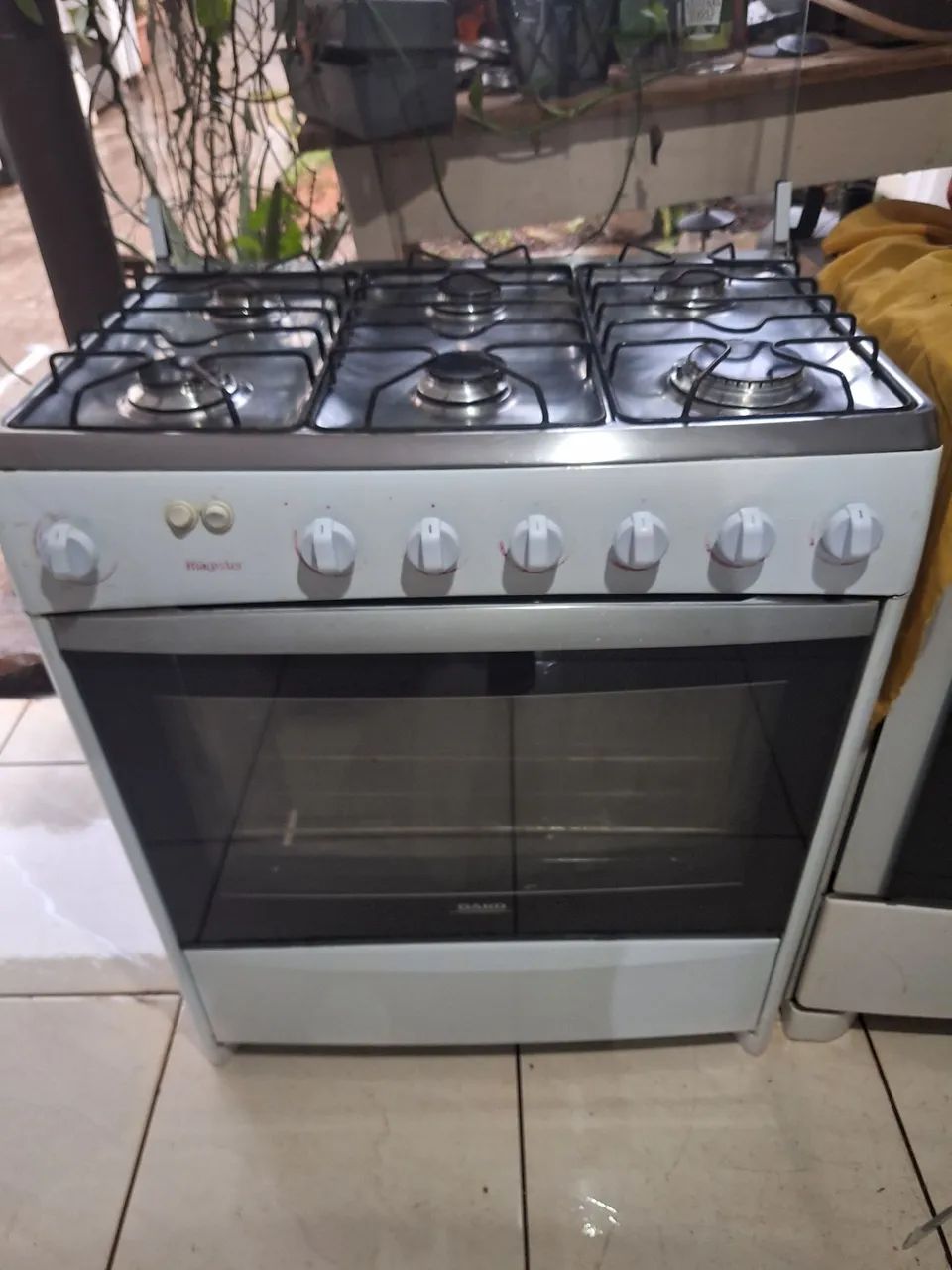 Fogão dako seis bocas funcionando perfeitamente acendimento manual 