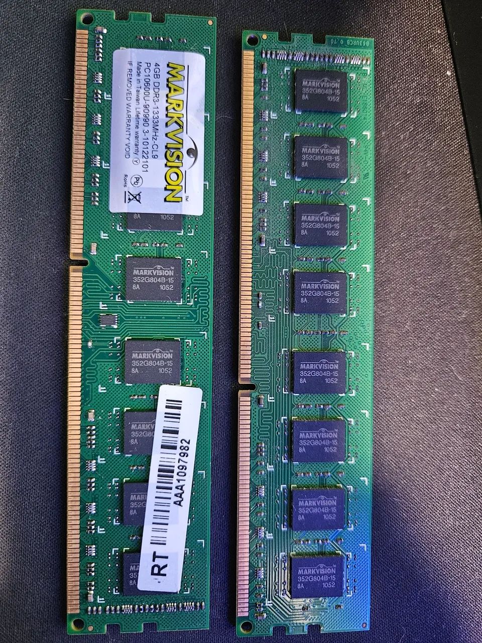 Memoria 4gb ddr3 1333mhz