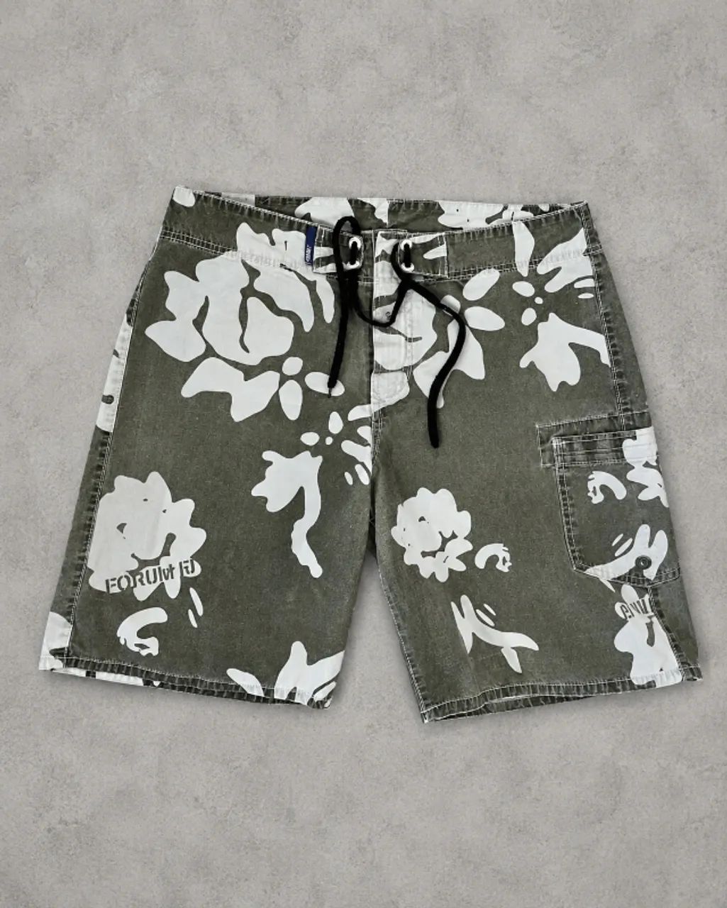 Bermuda FORUM Estampada Camuflada Masculina M (42/44) - Foto 3