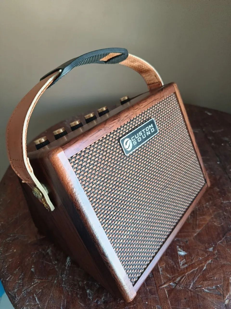 Amplificador para Violão e microfone com bluetooth  - Foto 4