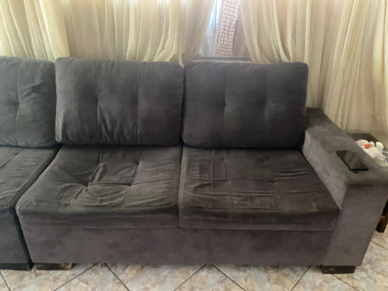 Sofá de 6 lugares Em L  - Foto 2