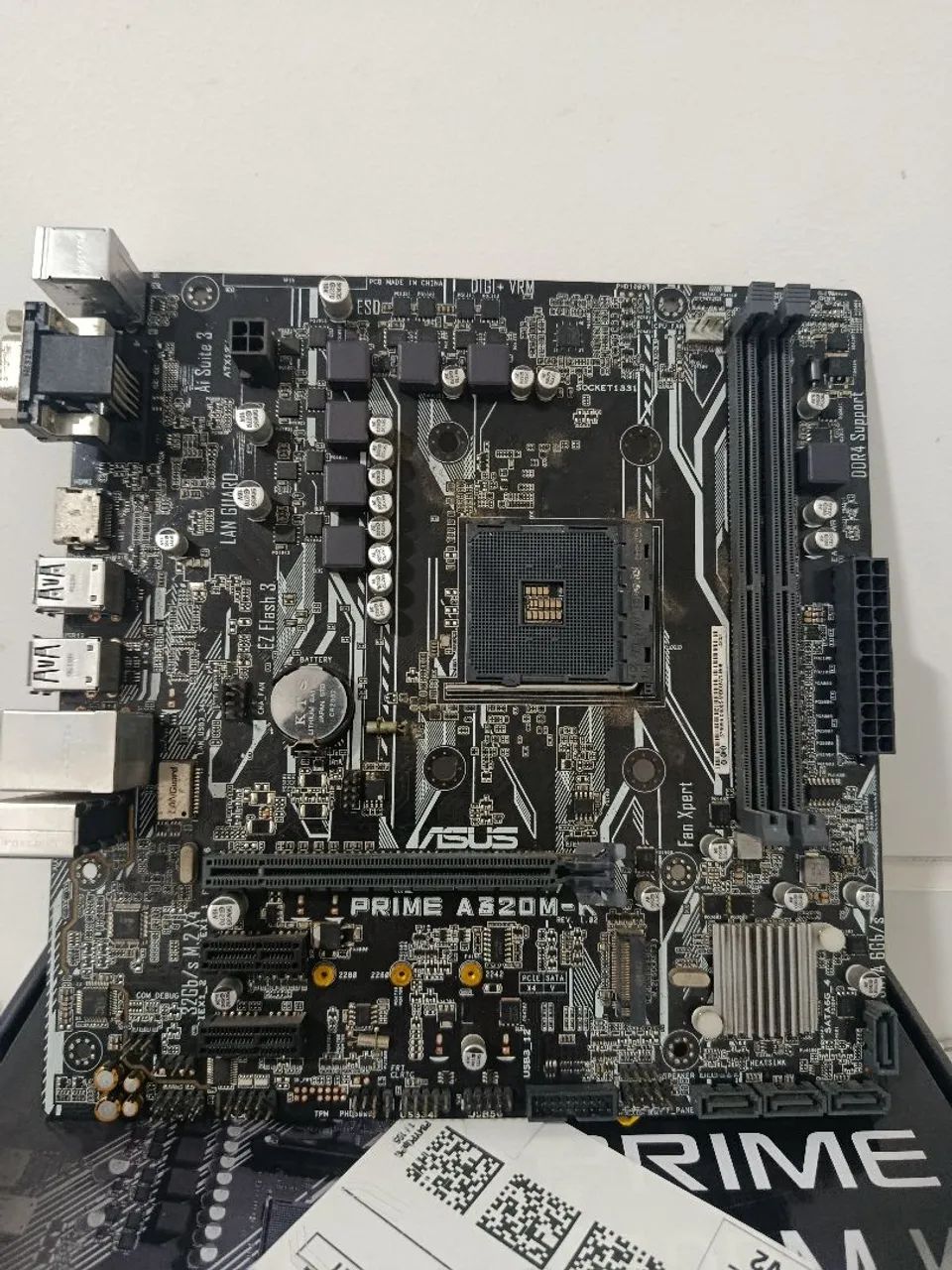 Placa Mãe A320 M Asus (avaria)