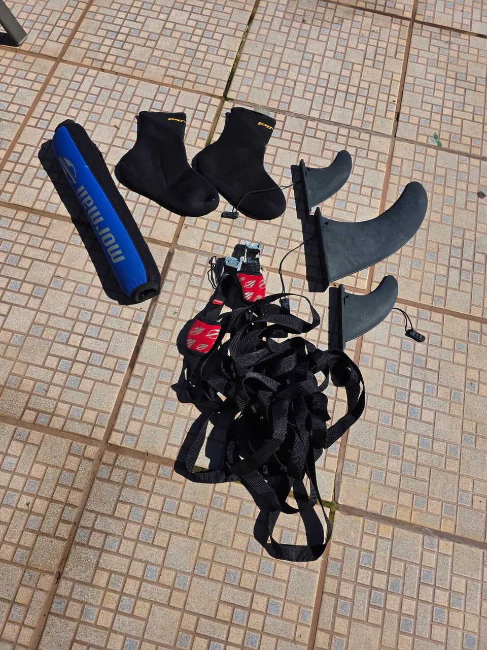 Kit equipamento surf