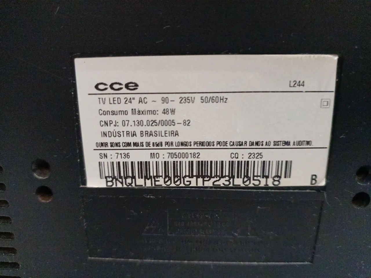TV LCD CCE 24 polegadas  - Foto 3