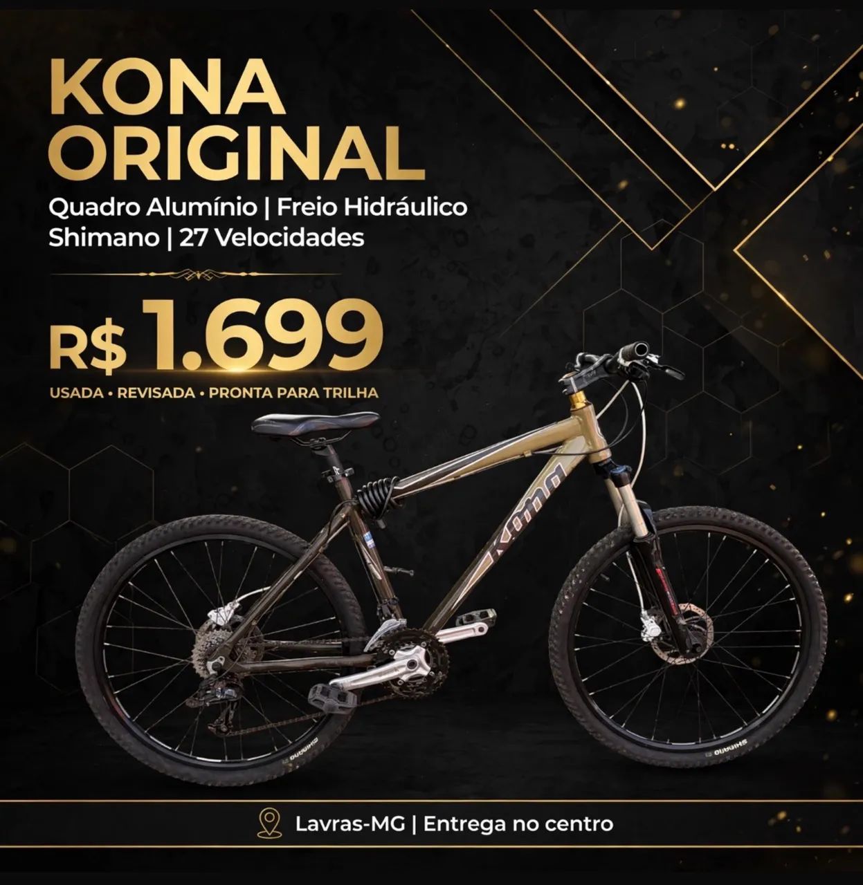 Bicicleta kona original 