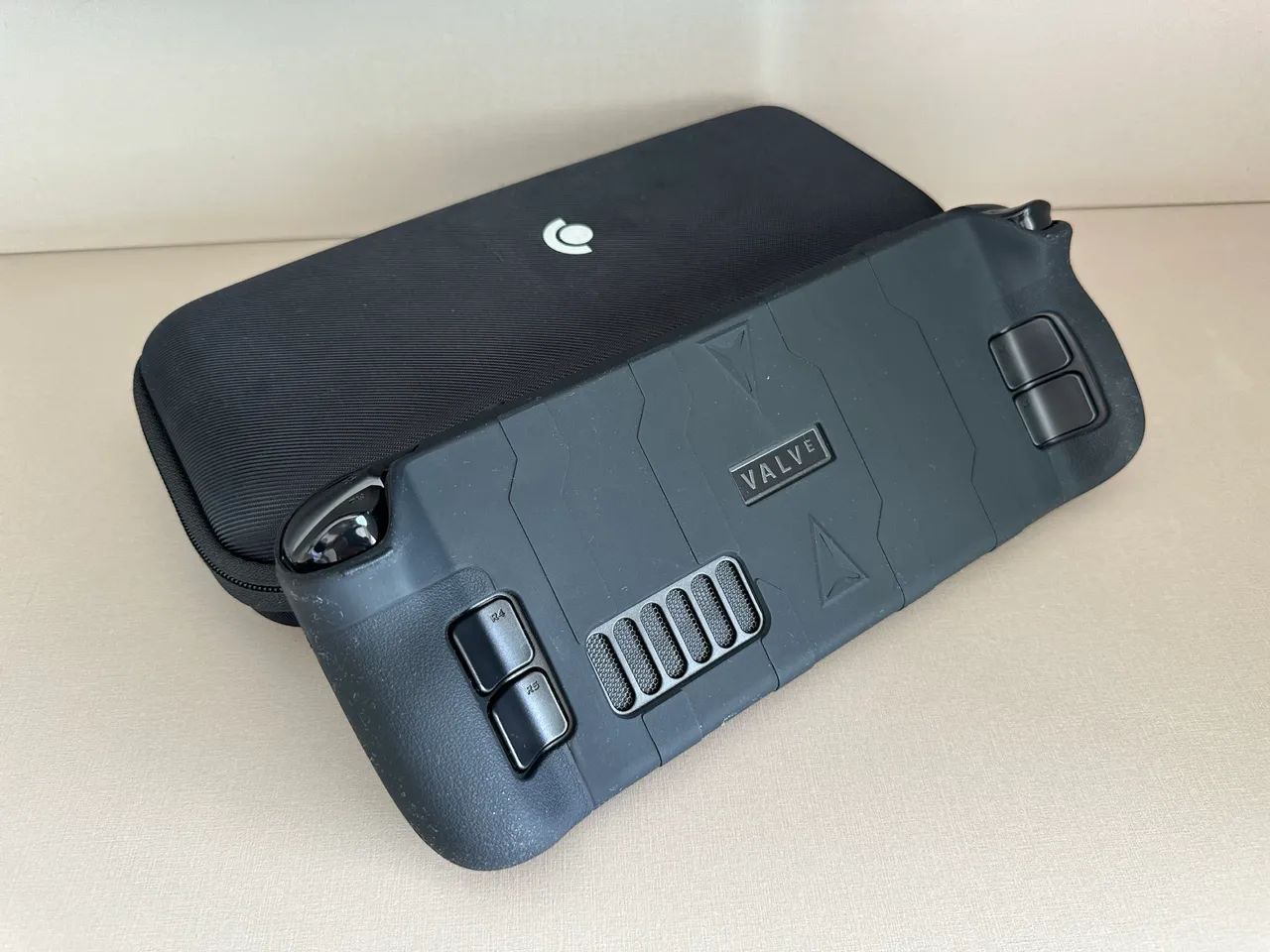 Steam Deck 256gb + SD 128gb + película e capa silicone - Consoles