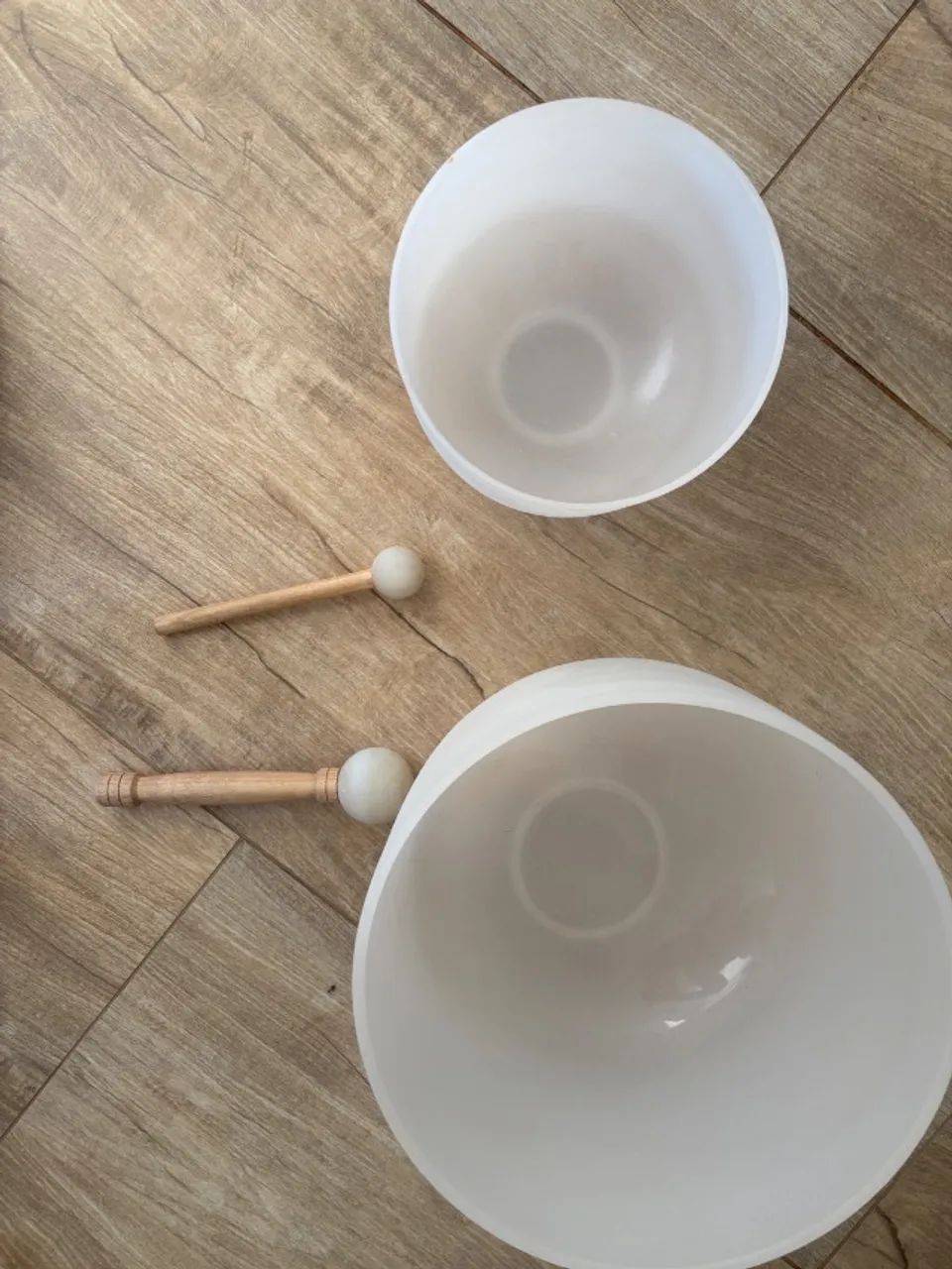 Tigelas de cristal 